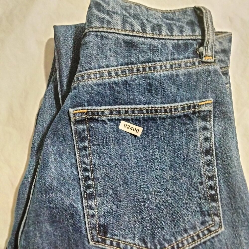 Gap Womens Slim Stretch Blue Denim MommJeans Size 0/25P (26x24) - Picture 7 of 7